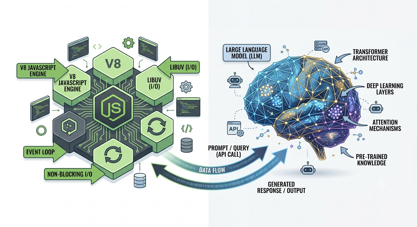 Node.js como motor em sistemas de voice AI: por que as arquiteturas híbridas são melhores